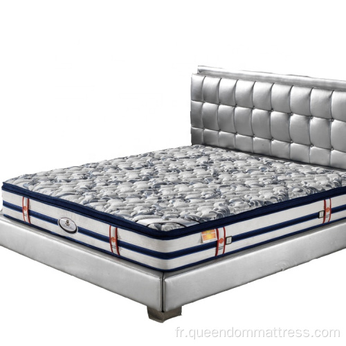 Hôtel Queen-Size Euro-Top Sale Usking Bonnell Spring Mattress